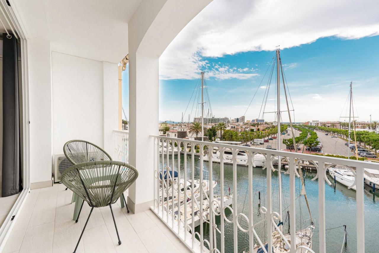 Apartamento Welcs Emp 004 Con Inmejorables Vistas Apartman Empuriabrava Kültér fotó